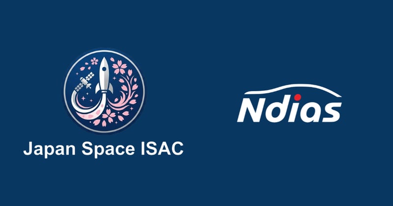 JAPAN SPACE ISAC×NDIAS ロゴ960×504_修正